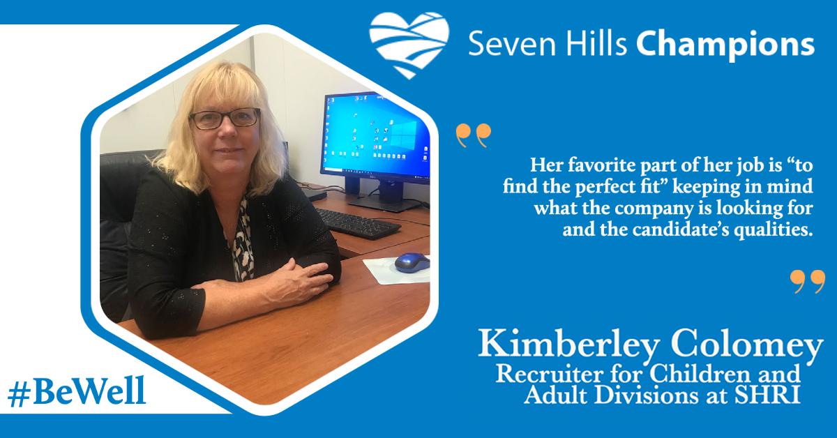 Kimberley Colomey, Staff Champion of the Week