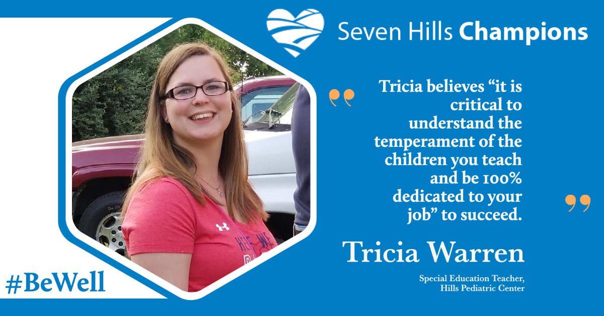 Meet Tricia Warren, Staff Champion
