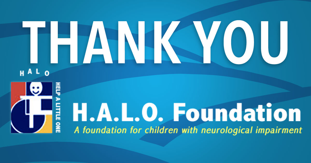 Seven Hills Pediatric Center Receives Grant from H.A.L.O. Foundation