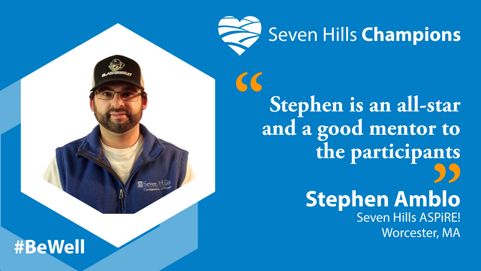 Introducing This Week's Seven Hills Champion, Stephen Amblo