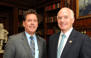 Bill Stock with Congressman Keating