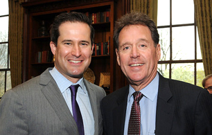 Congressman Moulton with Bill Stock