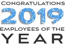Congratulations 2019 Employees of the Year