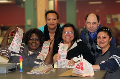 Bingo volunteers