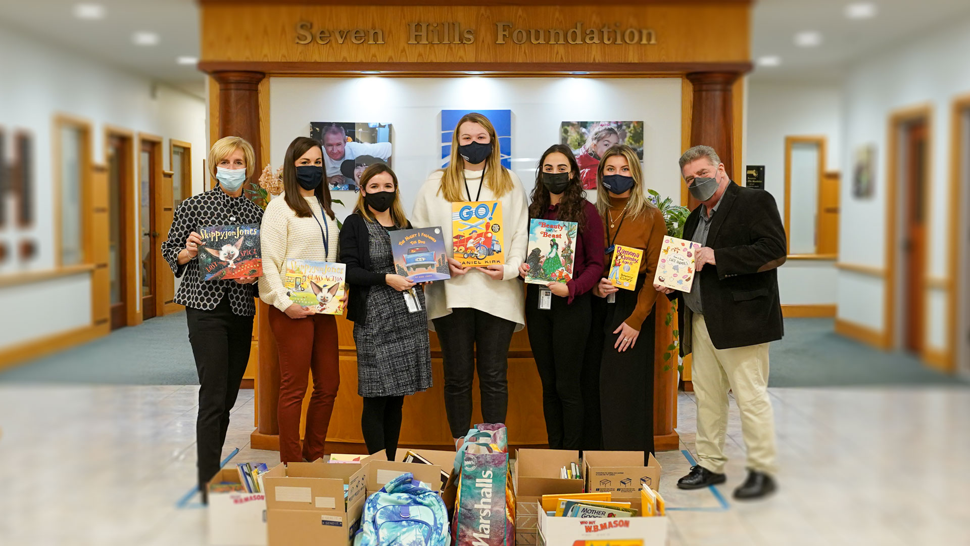 Worcester State University Faculty & Students Donate Children Holiday Books